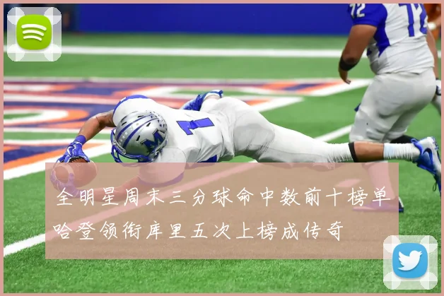 全明星周末三分球命中数前十榜单哈登领衔库里五次上榜成传奇