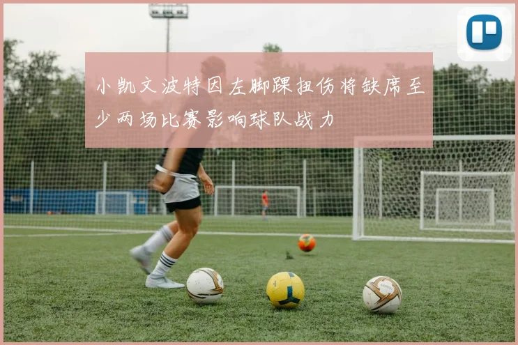 小凯文波特因左脚踝扭伤将缺席至少两场比赛影响球队战力